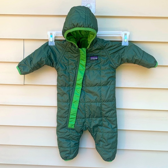 Patagonia Other - Patagonia Baby Reversible Puff-Ball Bunting